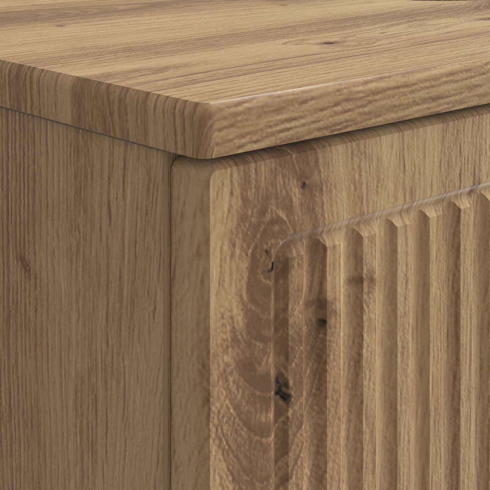 Ντουλάπα Νιπτήρα Mπάνιου EDE Artisan Δρυς 82 x 41 x 59 εκ - Pakobazaar
