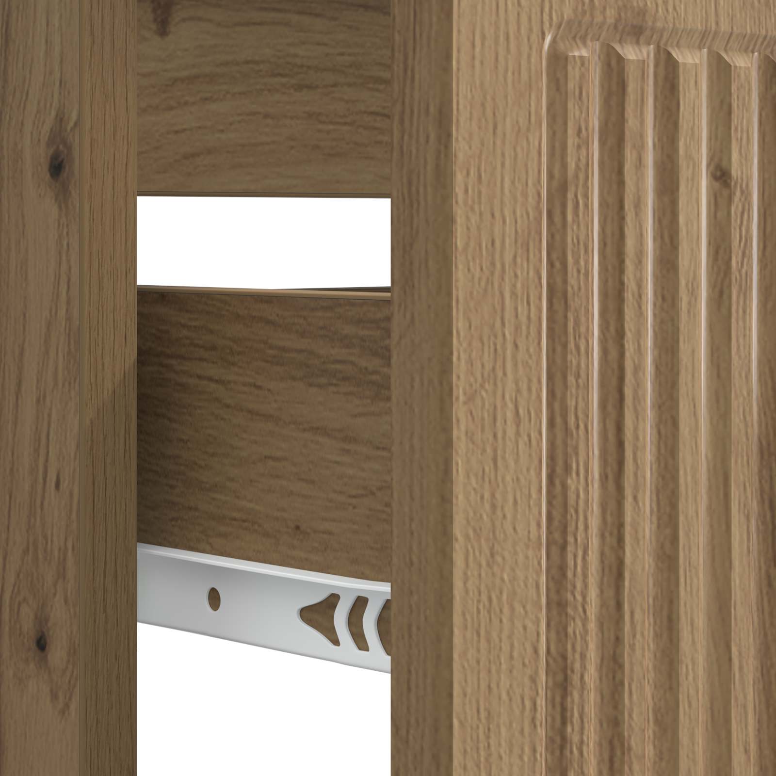 Ντουλάπα Νιπτήρα Mπάνιου EDE Artisan Δρυς 82 x 41 x 59 εκ - Pakobazaar