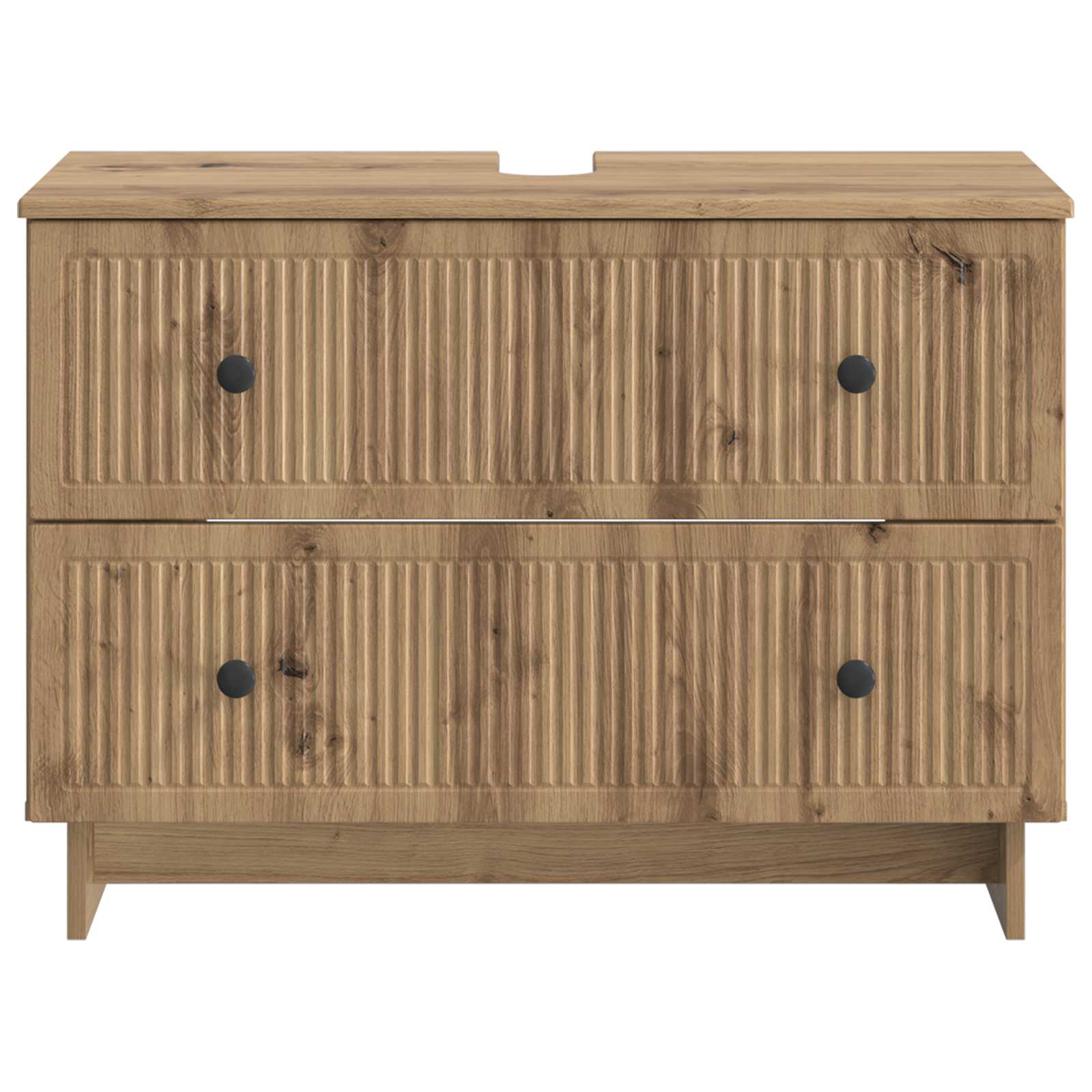 Ντουλάπα Νιπτήρα Mπάνιου EDE Artisan Δρυς 82 x 41 x 59 εκ - Pakobazaar