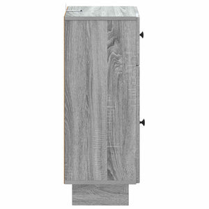 Ντουλάπι Αποθήκευσης Μπάνιου EDE Γκρι Sonoma 30 x 31 x 80 εκ. - Pakobazaar