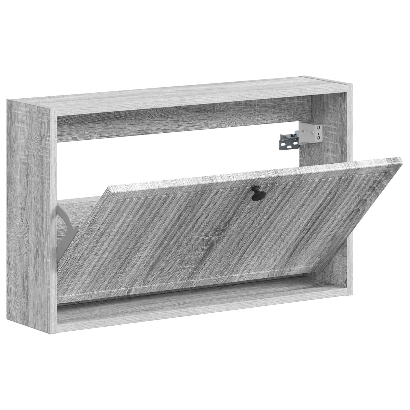 Τοίχου Ντουλάπα Παπουτσιών EDE 71 x 17 x 43 εκ Γκρι Sonoma - Pakobazaar