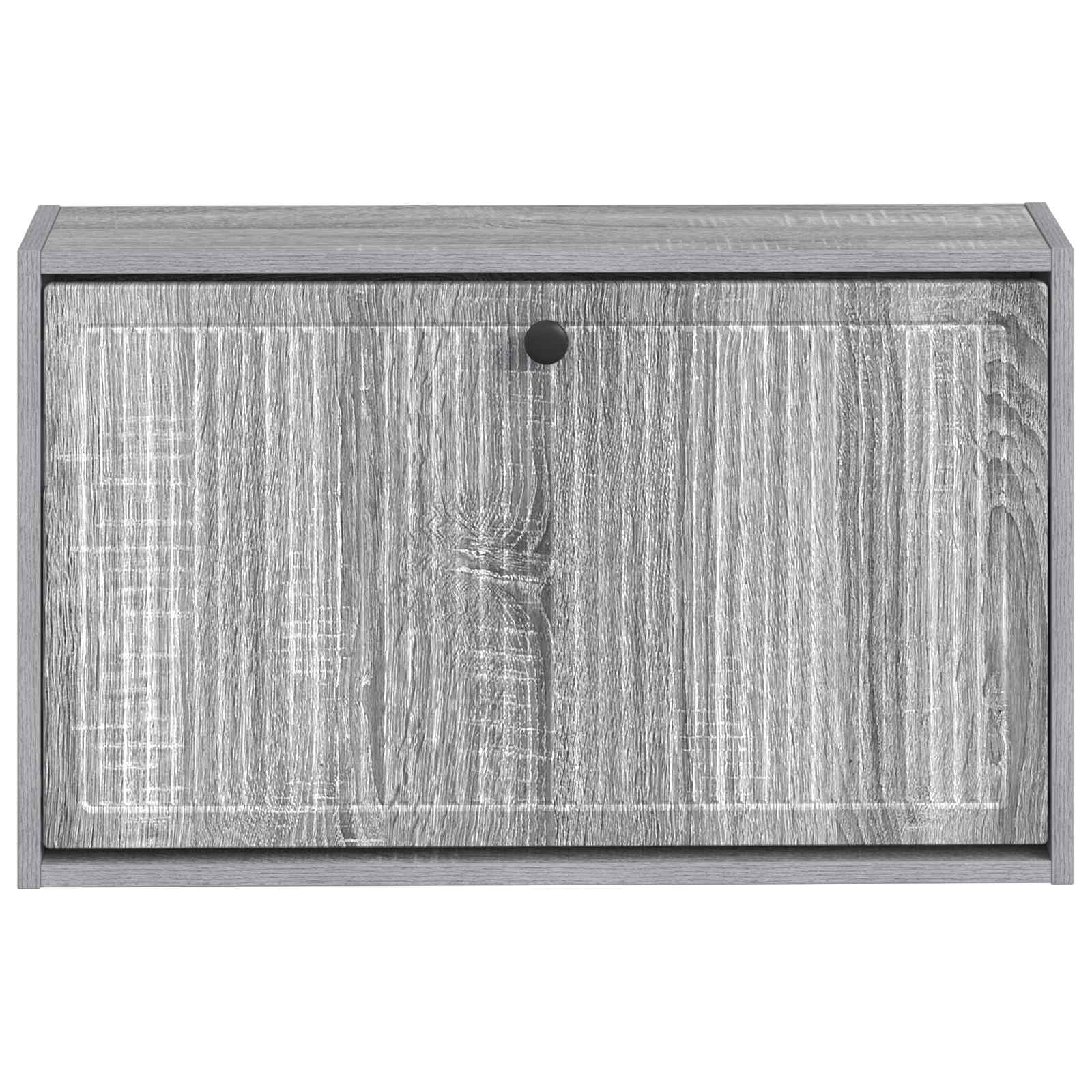 Τοίχου Ντουλάπα Παπουτσιών EDE 71 x 17 x 43 εκ Γκρι Sonoma - Pakobazaar