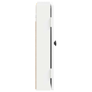 Ντουλάπα Πινάκων Βελών EDE Λευκό 52,5 x 10,5 x 53,5 εκ. - Pakobazaar