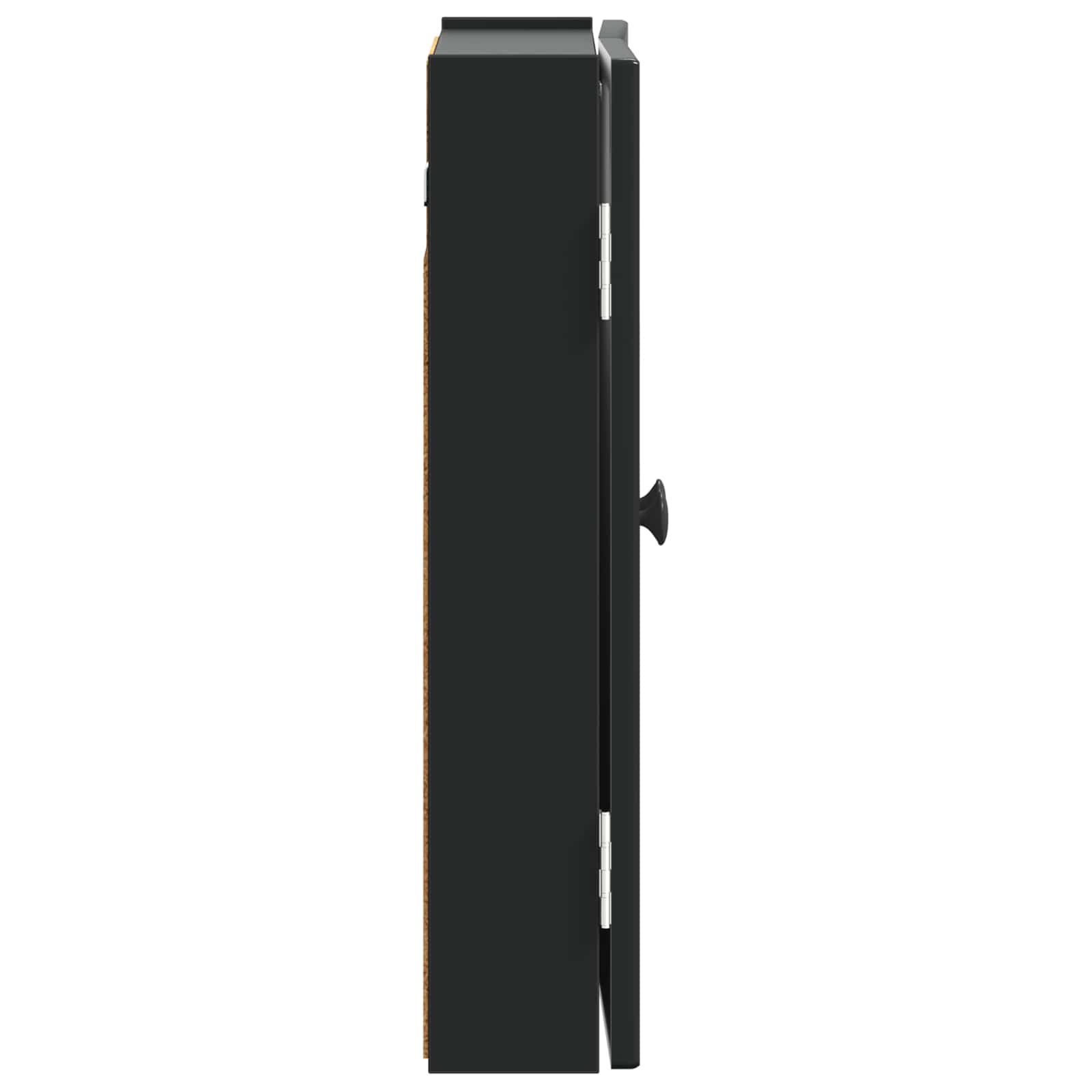 Ντουλάπα Πινάκων Βελών EDE Μαύρο 52,5 x 10,5 x 53,5 εκ. - Pakobazaar