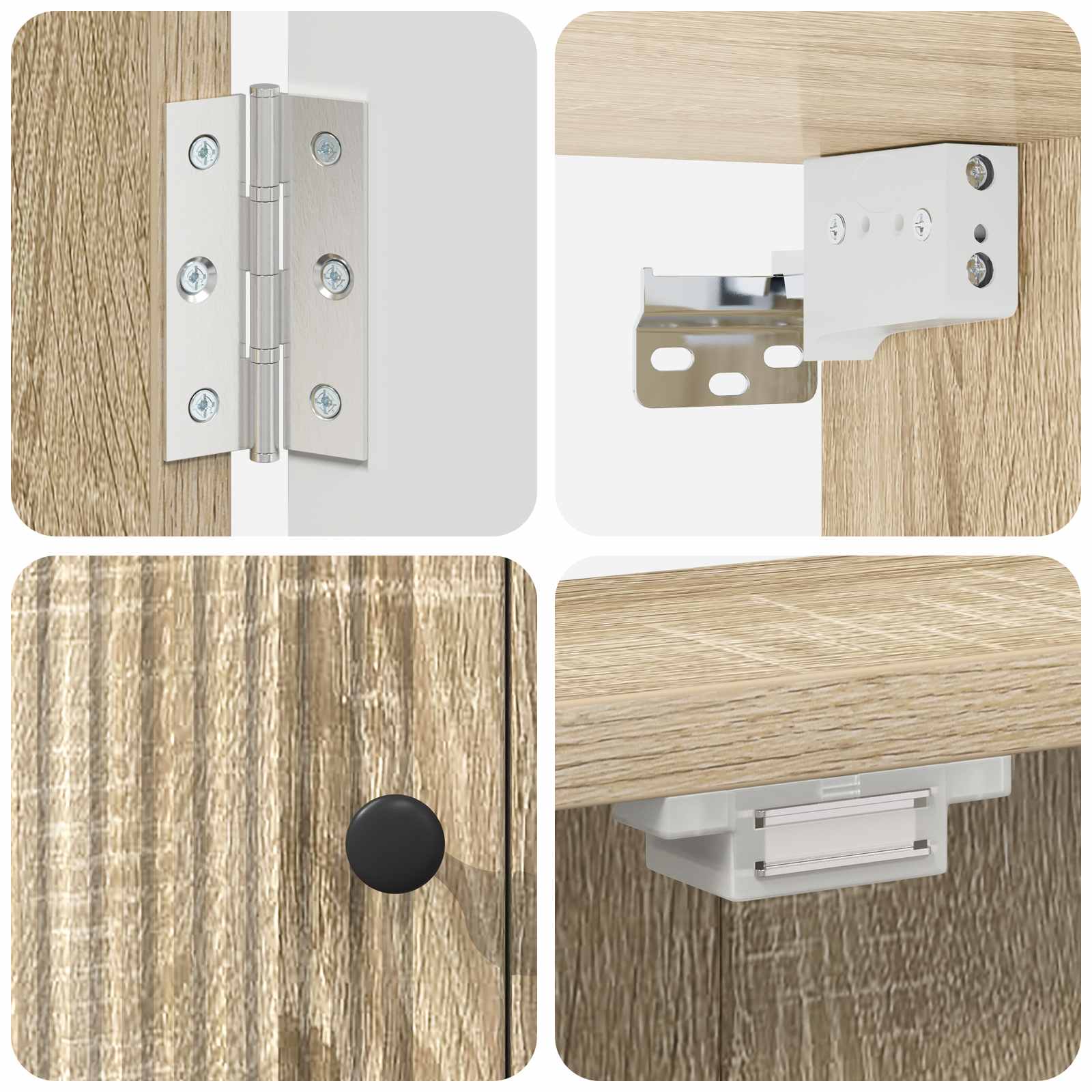 Ντουλάπα Πινάκων Βελών EDE Sonoma Δρυς 52,5 x 10,5 x 53,5 εκ. - Pakobazaar