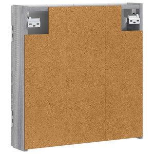 Ντουλάπα Πινάκων Βελών EDE Γκρι Sonoma 52,5 x 10,5 x 53,5 εκ. - Pakobazaar