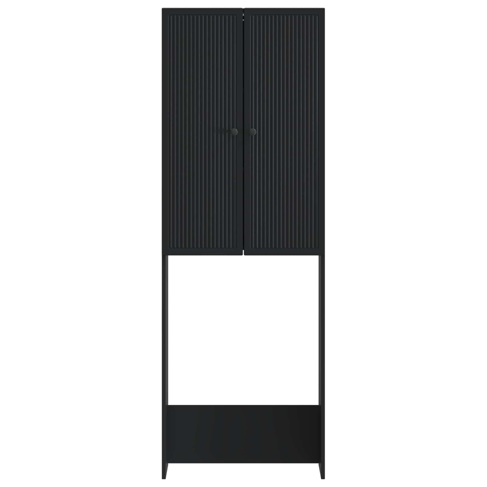Ντουλάπα τουαλέτας EDE Μαύρο 66 x 25,5 x 190 εκ. - Pakobazaar
