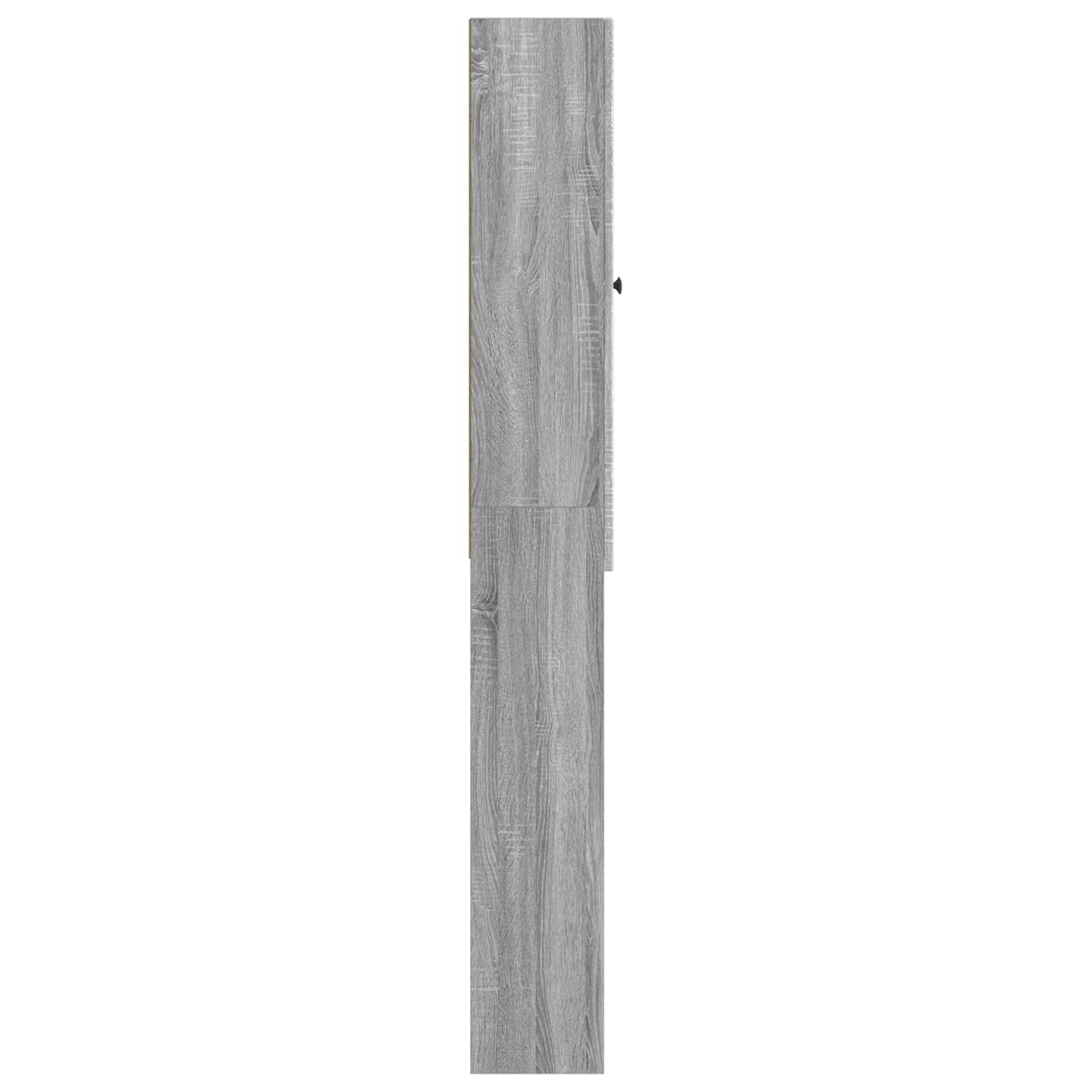 Ντουλάπα τουαλέτας EDE Γκρι Sonoma 66 x 25,5 x 190 εκ. - Pakobazaar