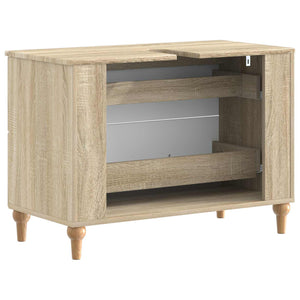 Ντουλάπα Νιπτήρα Mπάνιου ALKMAAR Sonoma Δρυς 82 x 41 x 59 εκ - Pakobazaar