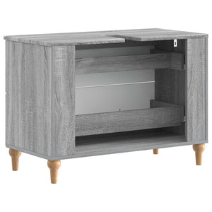 Ντουλάπα Νιπτήρα Mπάνιου ALKMAAR Γκρι Sonoma 82 x 41 x 59 εκ - Pakobazaar