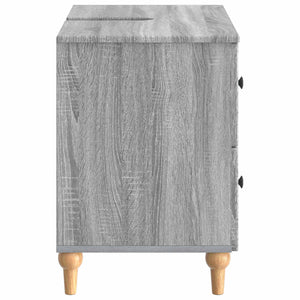 Ντουλάπα Νιπτήρα Mπάνιου ALKMAAR Γκρι Sonoma 82 x 41 x 59 εκ - Pakobazaar
