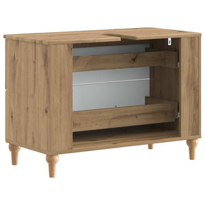 Ντουλάπα Νιπτήρα Mπάνιου ALKMAAR Artisan Δρυς 82 x 41 x 59 εκ - Pakobazaar