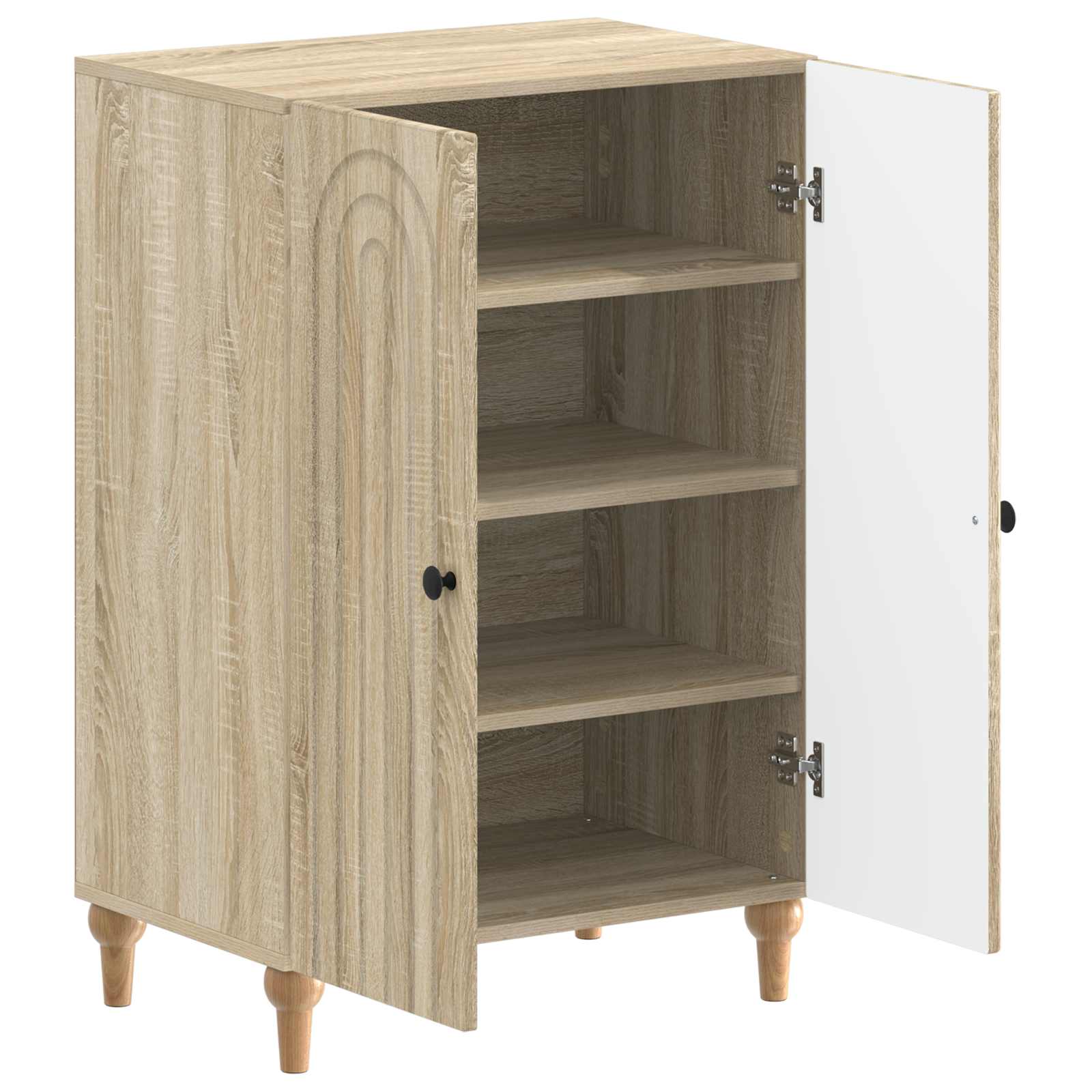 Ντουλάπα Παπουτσιών ALKMAAR 59,5 x 39,5 x 90 εκ. Sonoma Δρυς - Pakobazaar