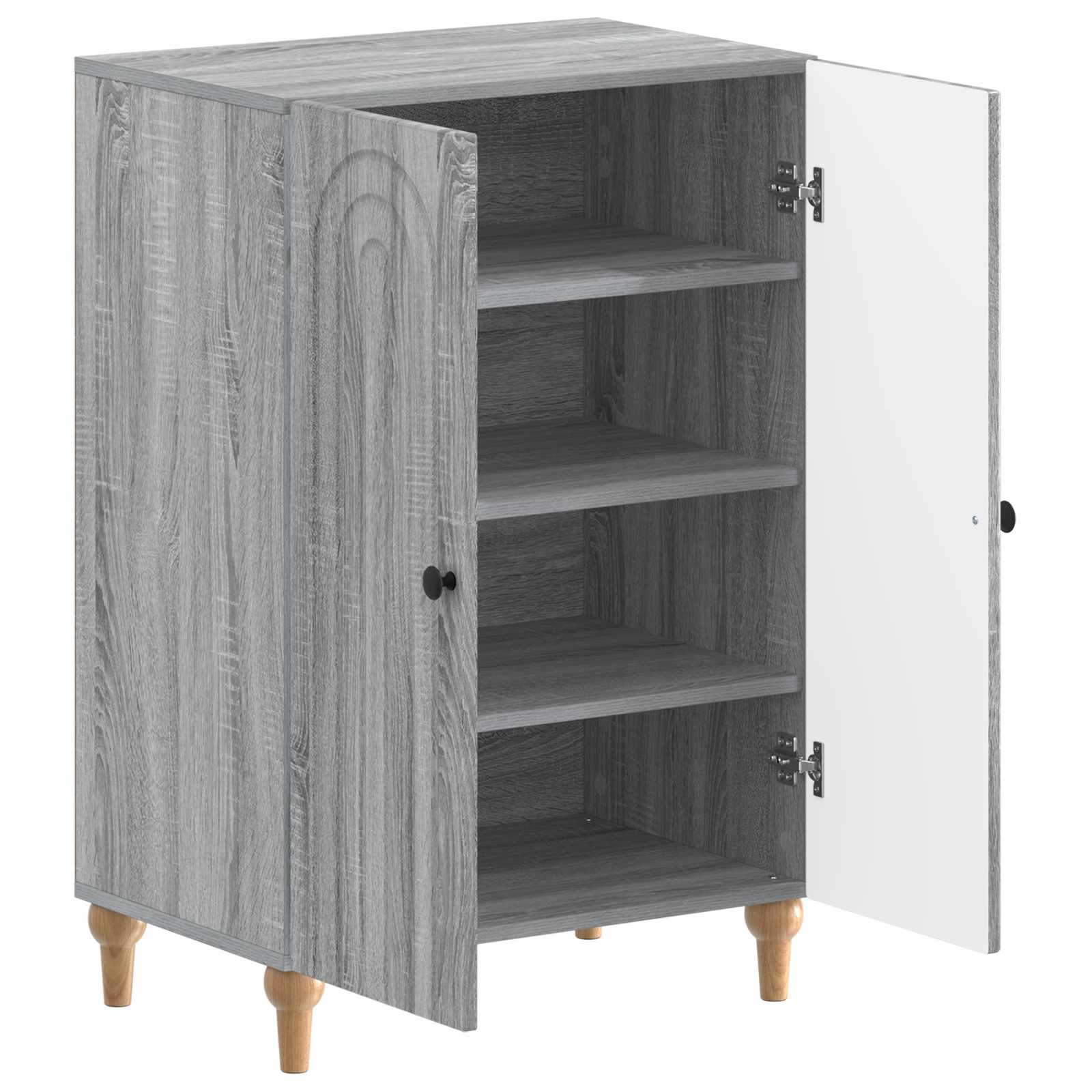 Ντουλάπα Παπουτσιών ALKMAAR 59,5 x 39,5 x 90 εκ. Γκρι Sonoma - Pakobazaar