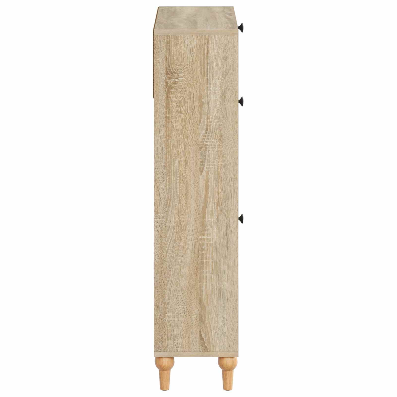 Ντουλάπα Παπουτσιών ALKMAAR 78 x 24 x 103 εκ. Sonoma Δρυς - Pakobazaar