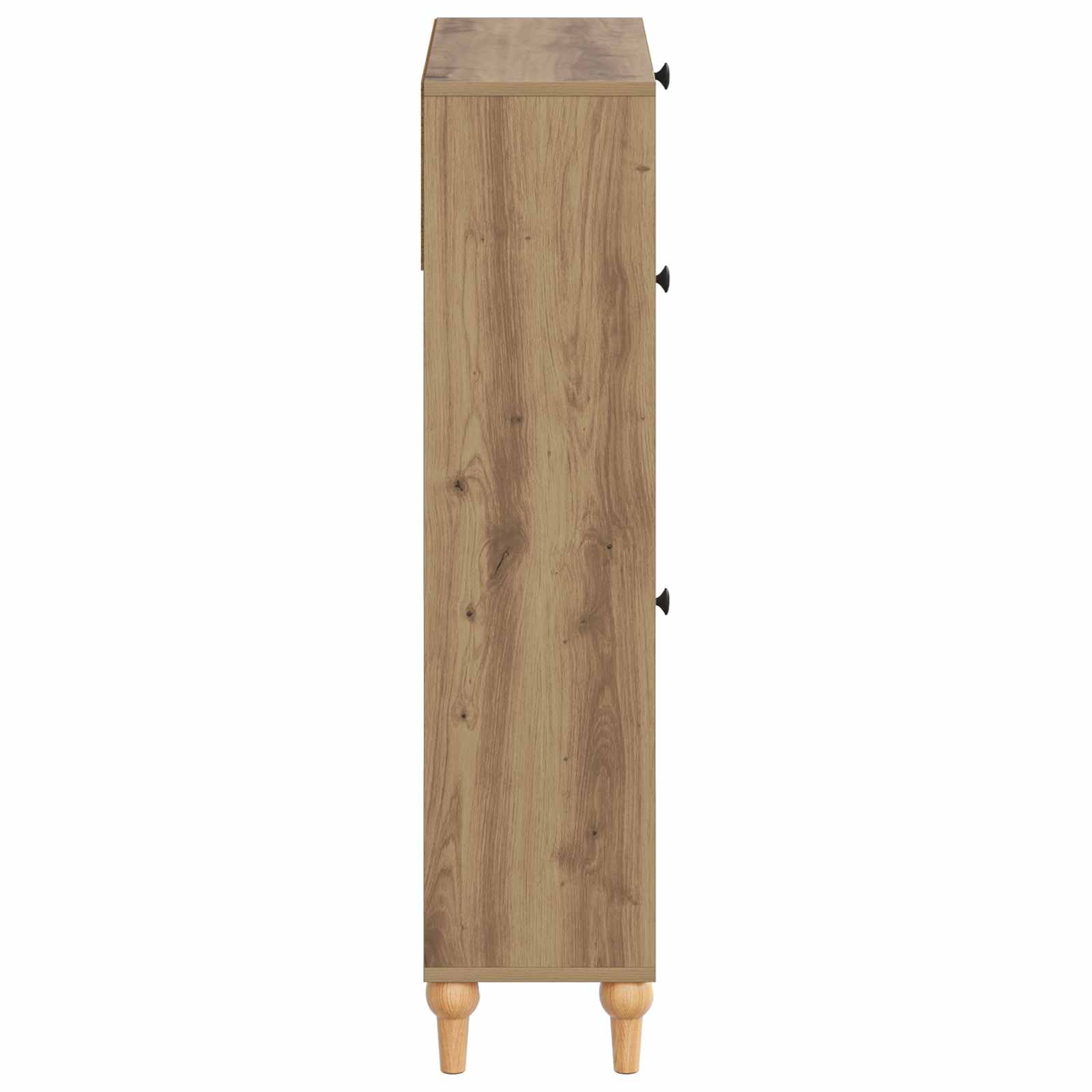 Ντουλάπα Παπουτσιών ALKMAAR 78 x 24 x 103 εκ. Artisan Δρυς - Pakobazaar
