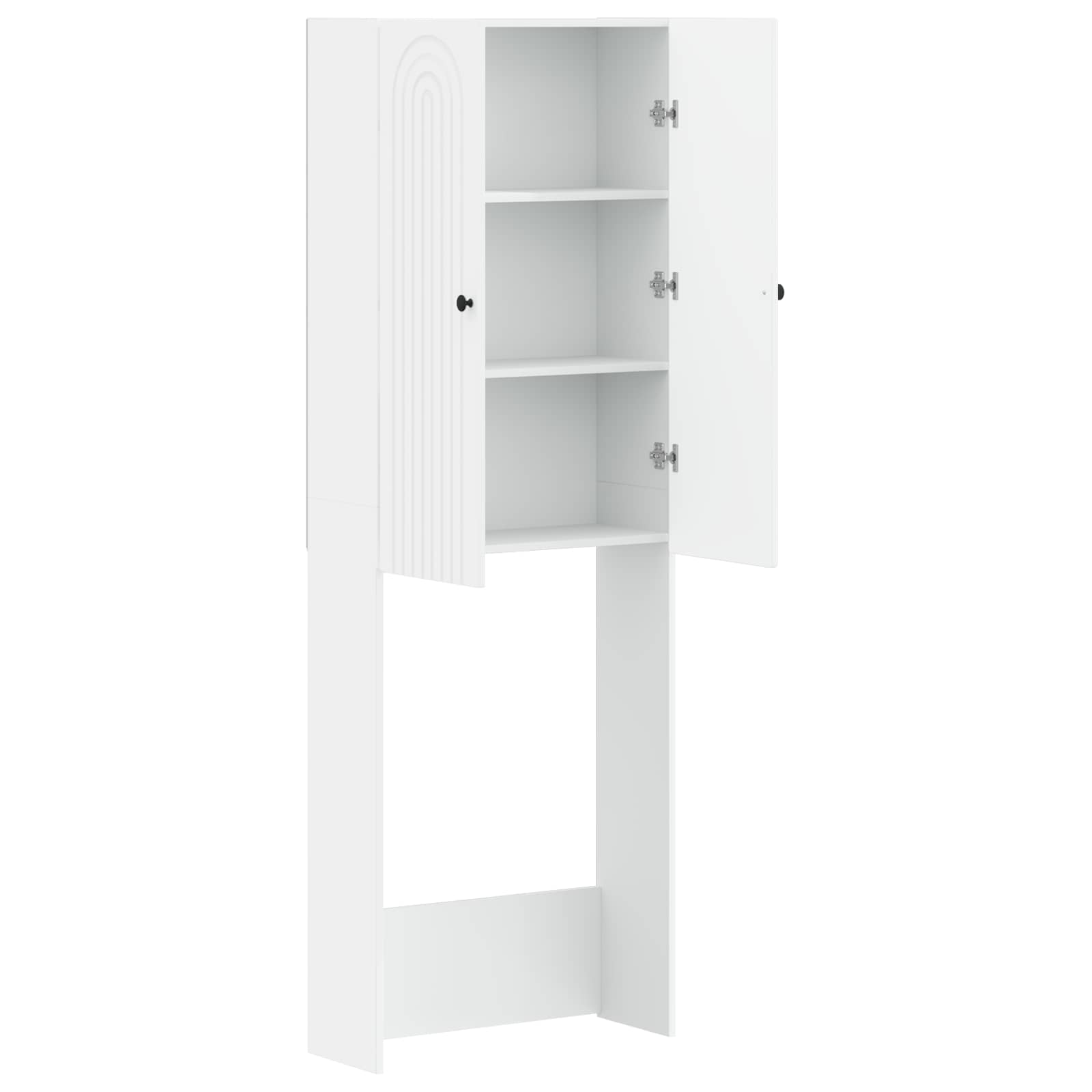 Ντουλάπα τουαλέτας ALKMAAR Λευκό 66 x 25,5 x 190 εκ. - Pakobazaar