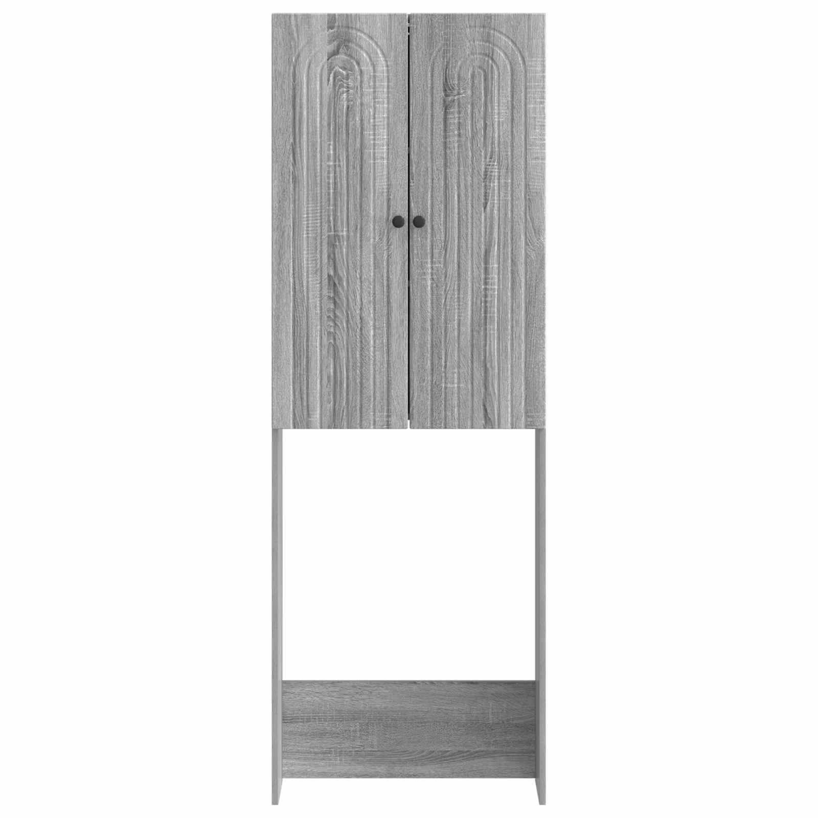 Ντουλάπα τουαλέτας ALKMAAR Γκρι Sonoma 66 x 25,5 x 190 εκ. - Pakobazaar