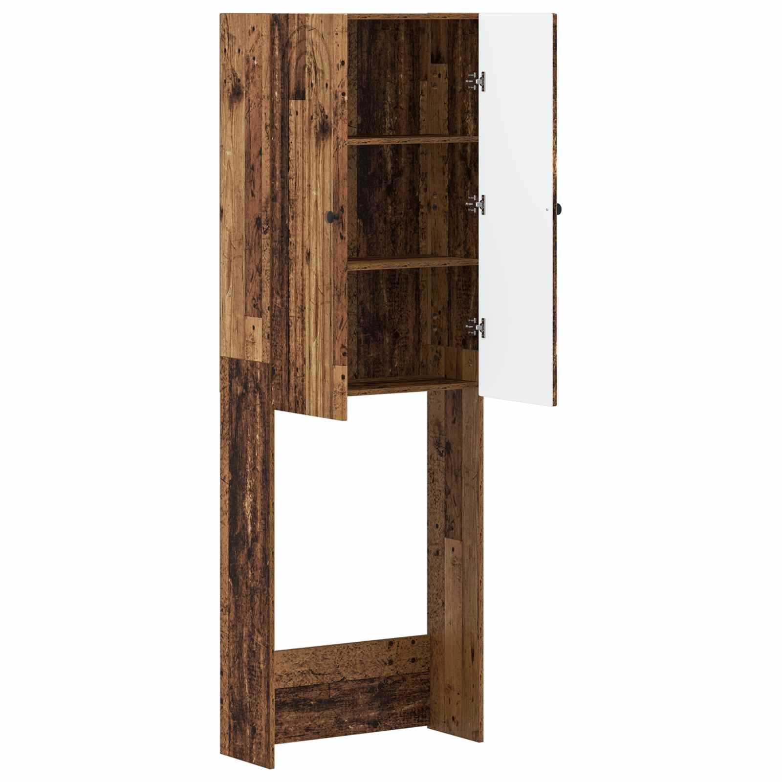 Ντουλάπα τουαλέτας ALKMAAR Παλαιωμένο ξύλο 66 x 25,5 x 190 εκ. - Pakobazaar