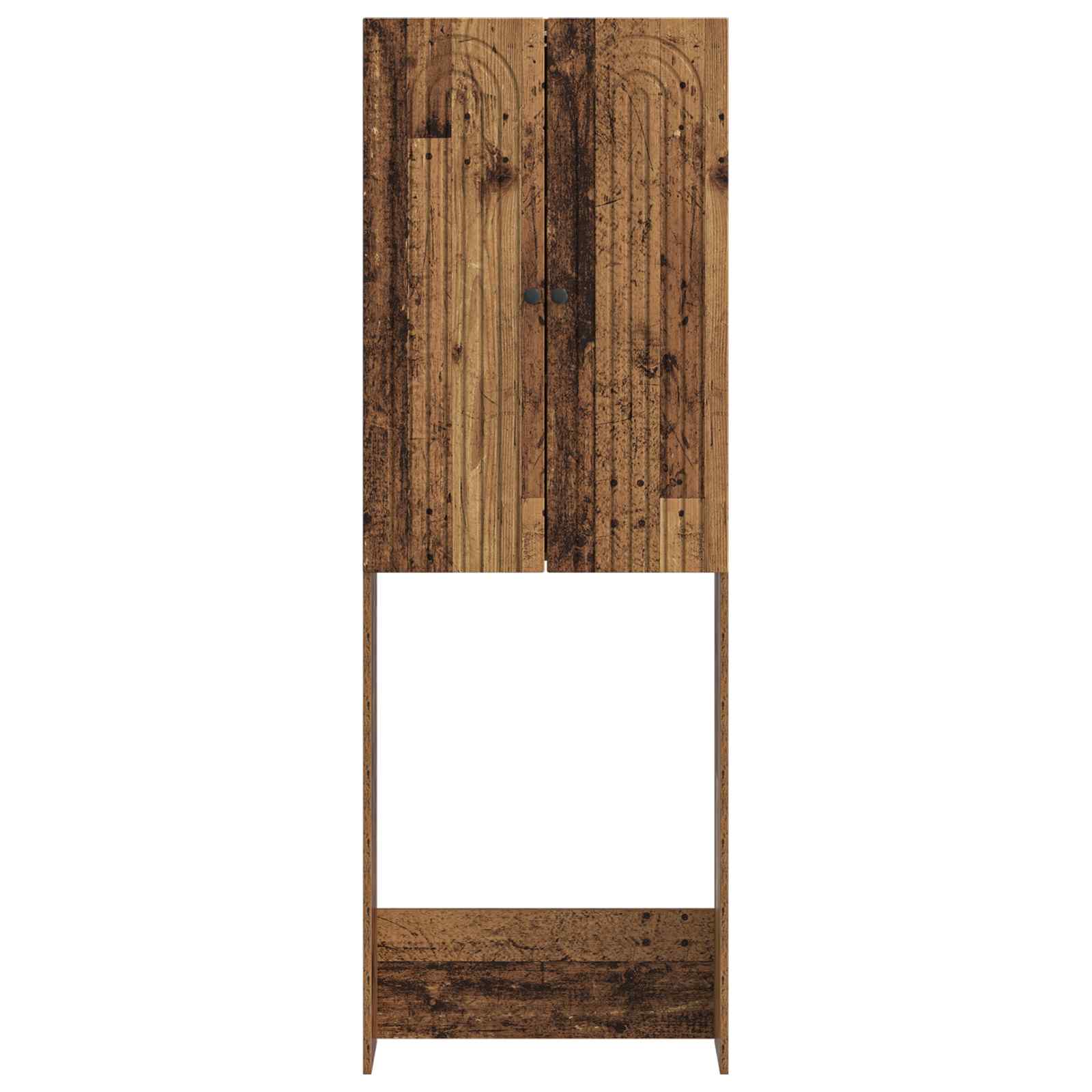 Ντουλάπα τουαλέτας ALKMAAR Παλαιωμένο ξύλο 66 x 25,5 x 190 εκ. - Pakobazaar