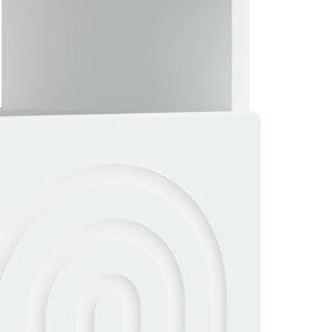 Ντουλάπα LED Τηλεόρασης Λευκό Επεξεργασμένο Ξύλο - Pakobazaar