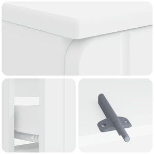 Ντουλάπα Νιπτήρα Mπάνιου ZWOLLE Λευκό 82 x 41 x 58,5 εκ - Pakobazaar