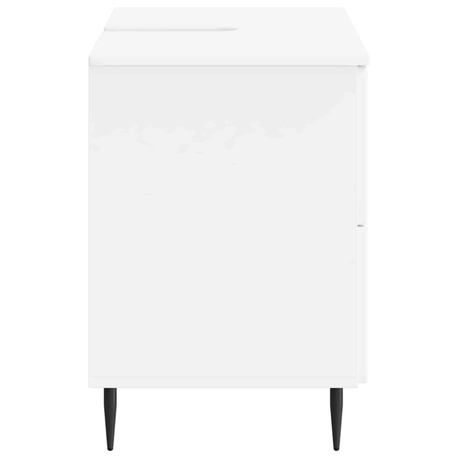 Ντουλάπα Νιπτήρα Mπάνιου ZWOLLE Λευκό 82 x 41 x 58,5 εκ - Pakobazaar