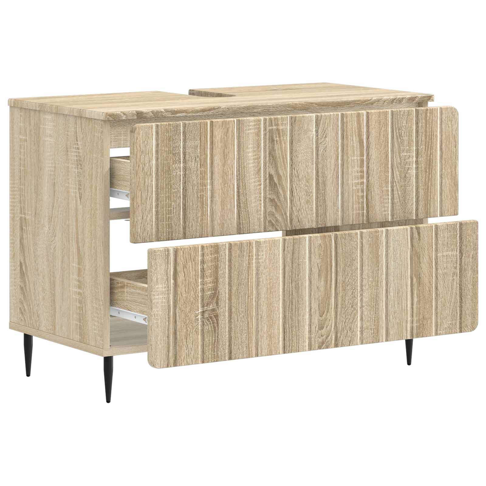 Ντουλάπα Νιπτήρα Mπάνιου ZWOLLE Sonoma Δρυς 82 x 41 x 58,5 εκ - Pakobazaar