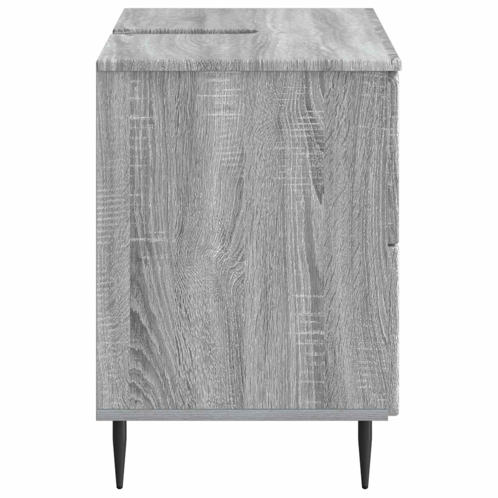 Ντουλάπα Νιπτήρα Mπάνιου ZWOLLE Γκρι Sonoma 82 x 41 x 58,5 εκ - Pakobazaar