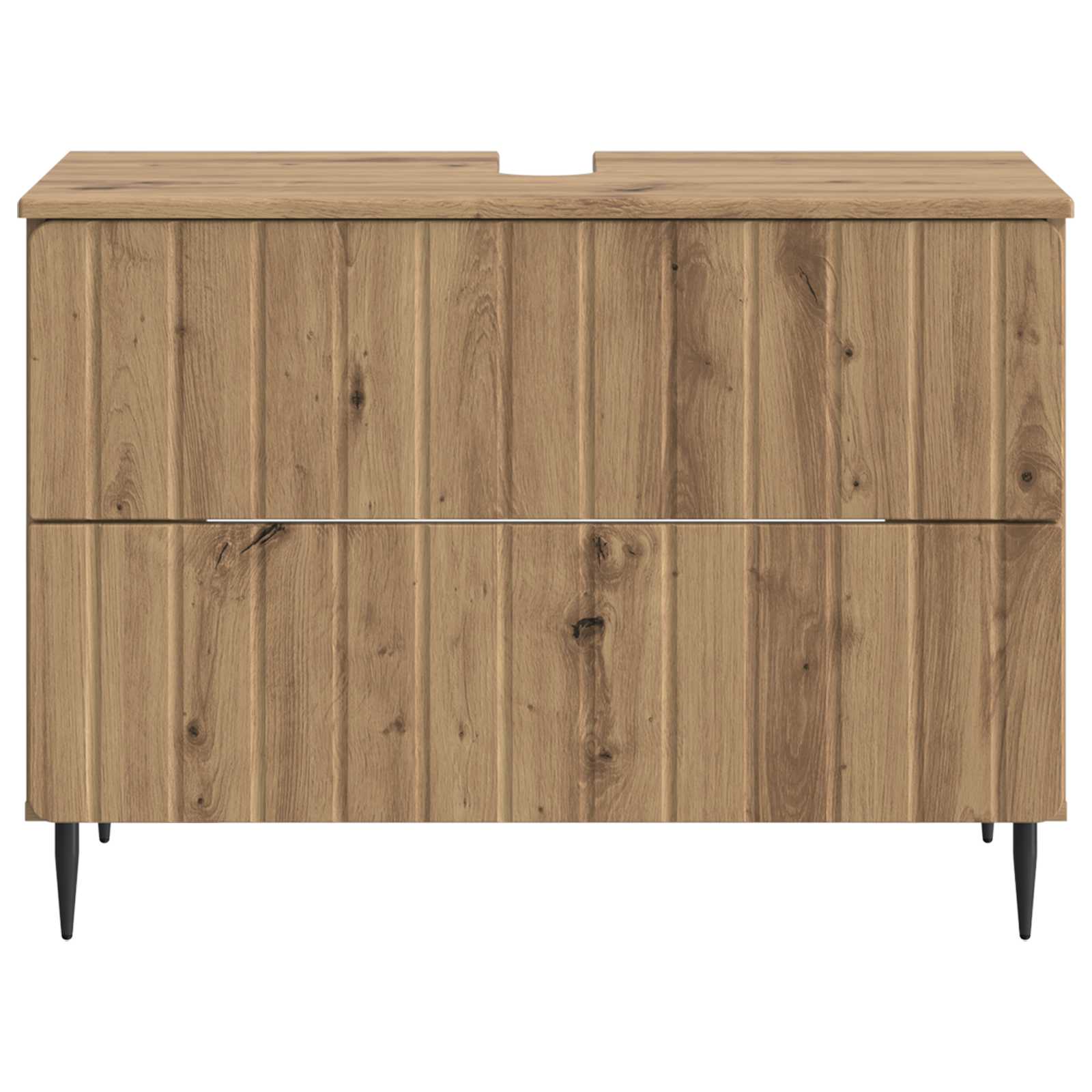 Ντουλάπα Νιπτήρα Mπάνιου ZWOLLE Artisan Δρυς 82 x 41 x 58,5 εκ - Pakobazaar