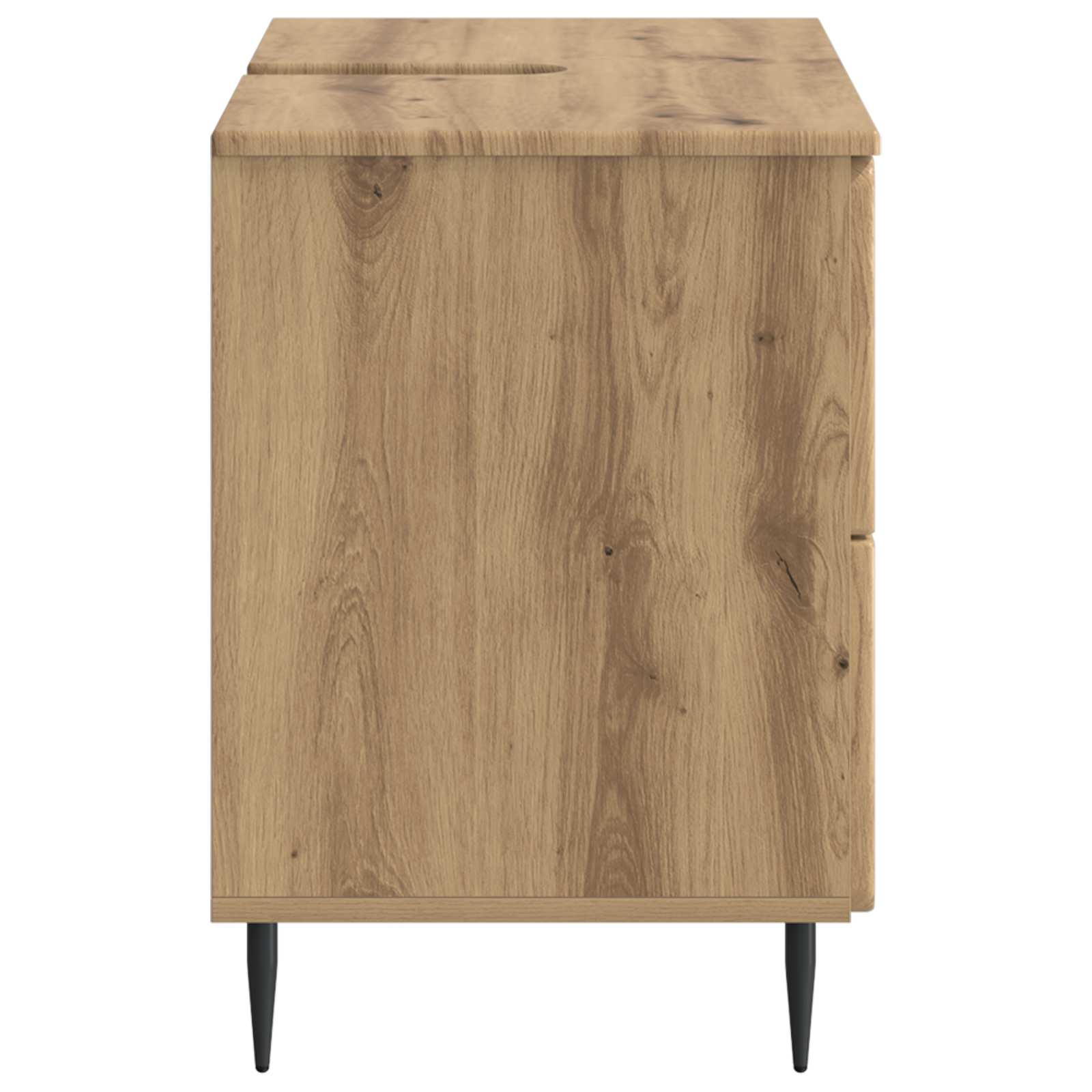 Ντουλάπα Νιπτήρα Mπάνιου ZWOLLE Artisan Δρυς 82 x 41 x 58,5 εκ - Pakobazaar