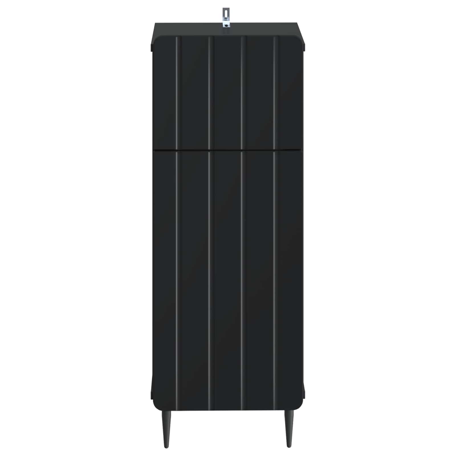 Ντουλάπι Αποθήκευσης Μπάνιου ZWOLLE Μαύρο 30 x 31 x 79,5 εκ. - Pakobazaar
