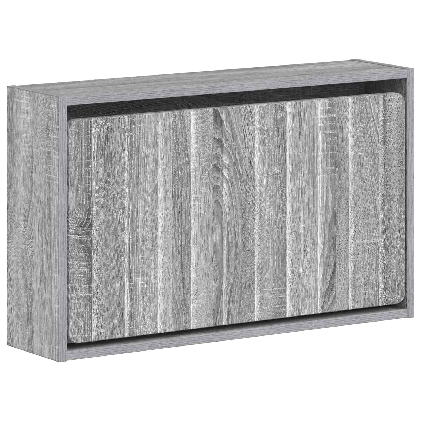 Τοίχου Ντουλάπα Παπουτσιών ZWOLLE 71 x 17 x 43 εκ Γκρι Sonoma - Pakobazaar