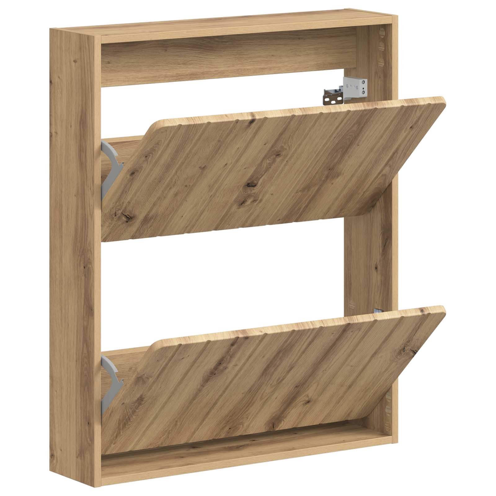 Τοίχου Ντουλάπα Παπουτσιών ZWOLLE 71 x 17 x 86 εκ. Artisan Δρυς - Pakobazaar