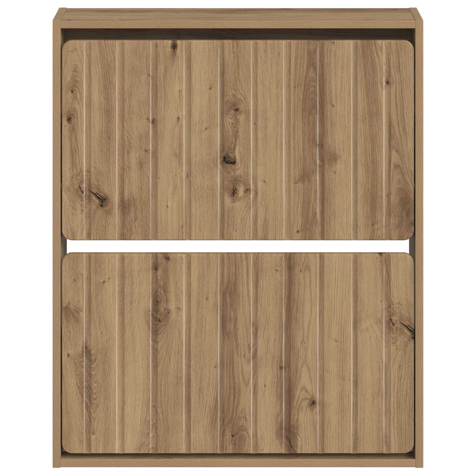 Τοίχου Ντουλάπα Παπουτσιών ZWOLLE 71 x 17 x 86 εκ. Artisan Δρυς - Pakobazaar
