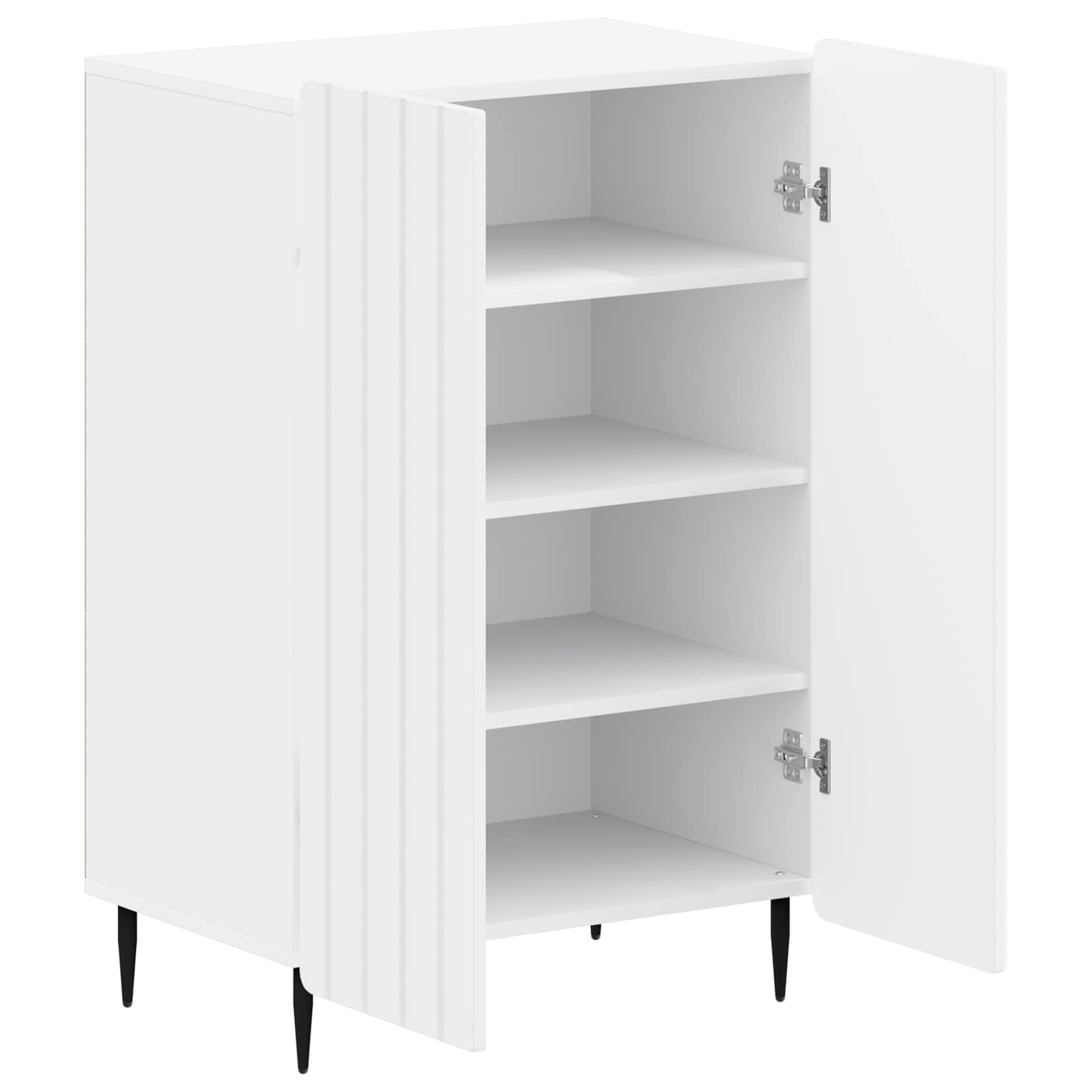 Ντουλάπα Παπουτσιών ZWOLLE 59,5 x 39,5 x 91,5 εκ. Λευκό - Pakobazaar