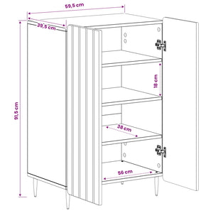 Ντουλάπα Παπουτσιών ZWOLLE 59,5 x 39,5 x 91,5 εκ. - Pakobazaar