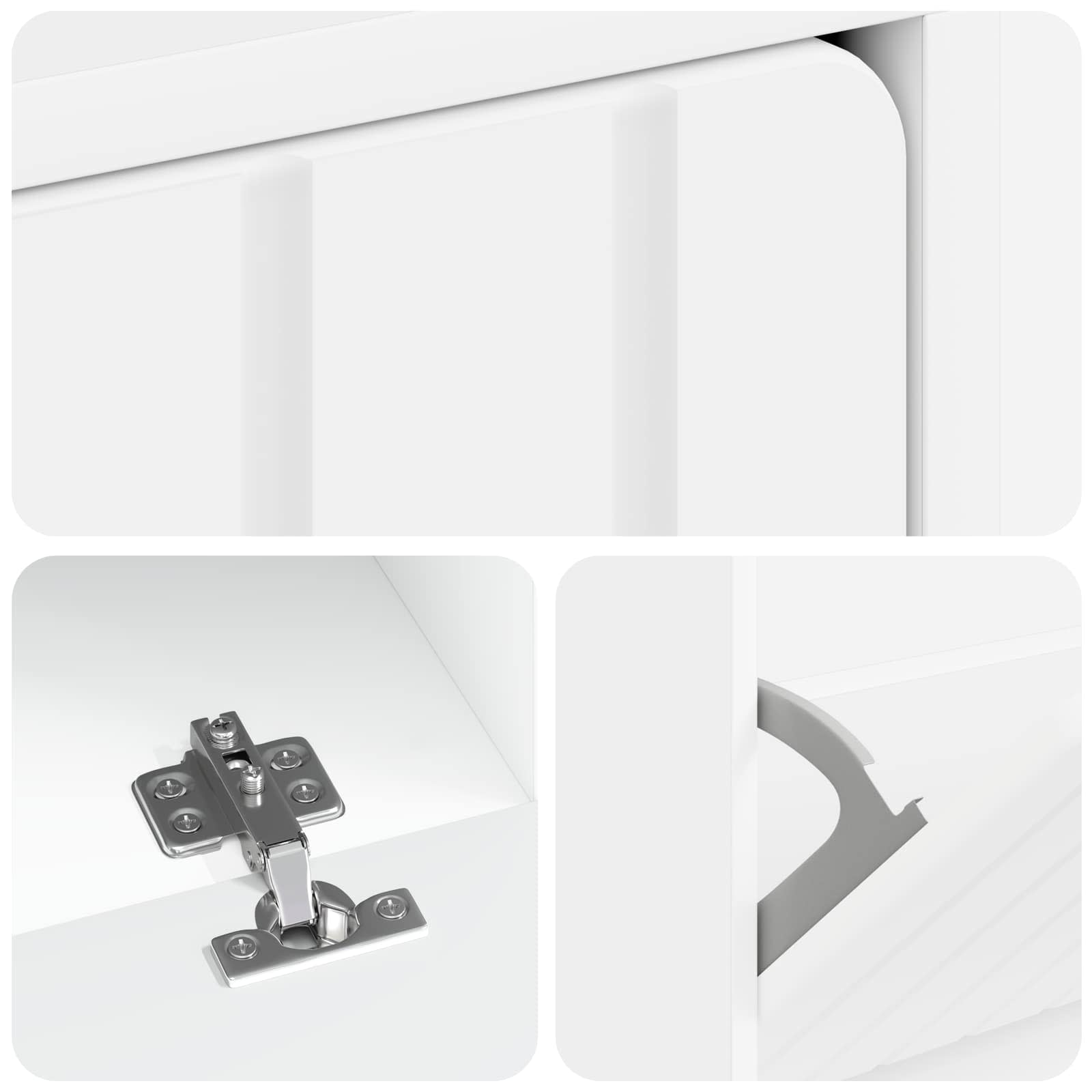 Ντουλάπα Παπουτσιών ZWOLLE 78 x 24 x 103 εκ. Επεξεργασμένο Ξύλο - Pakobazaar