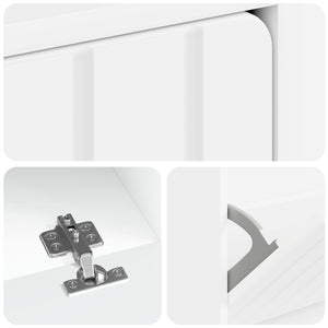 Ντουλάπα Παπουτσιών ZWOLLE 78 x 24 x 103 εκ. Επεξεργασμένο Ξύλο - Pakobazaar