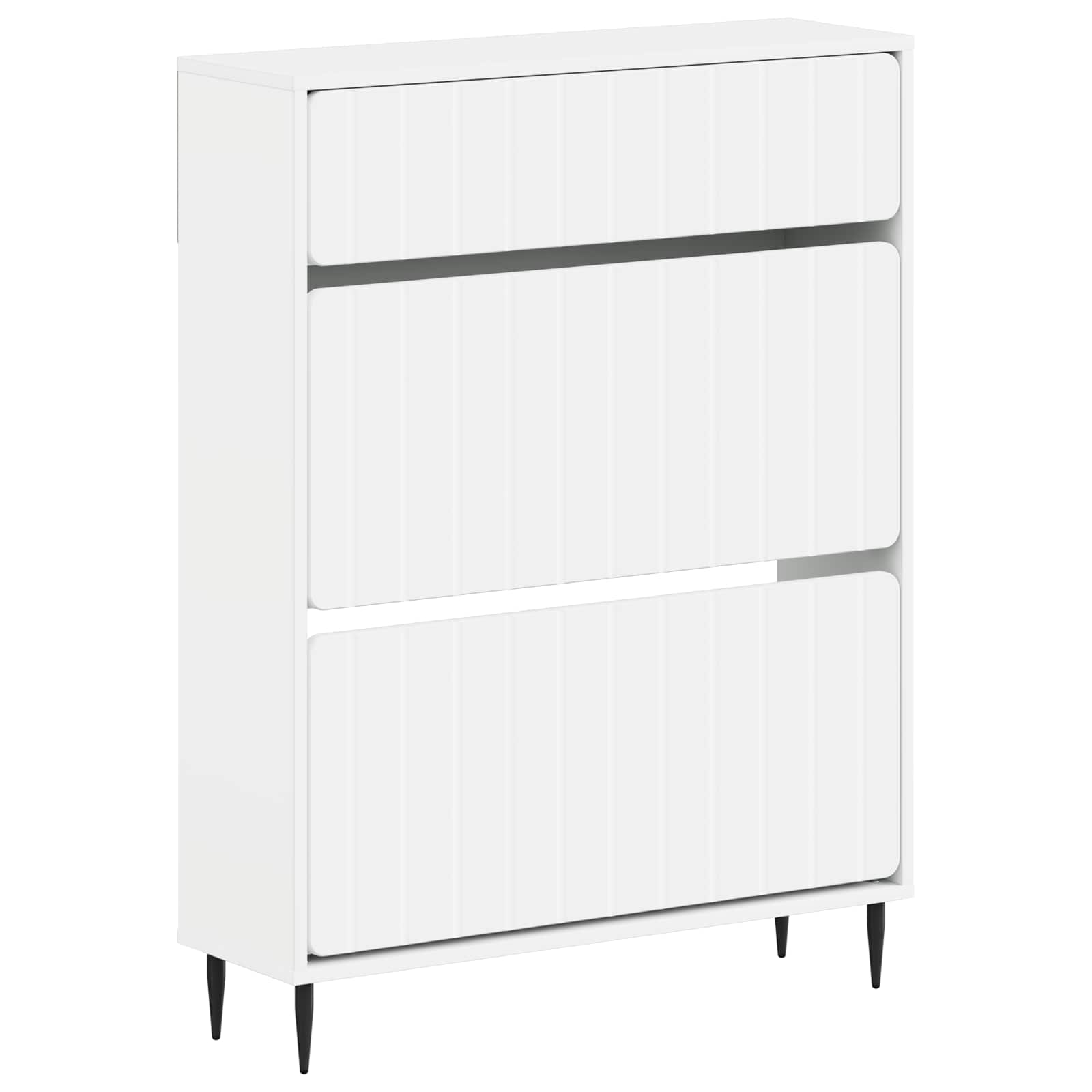 Ντουλάπα Παπουτσιών ZWOLLE 78 x 24 x 103 εκ. Επεξεργασμένο Ξύλο - Pakobazaar