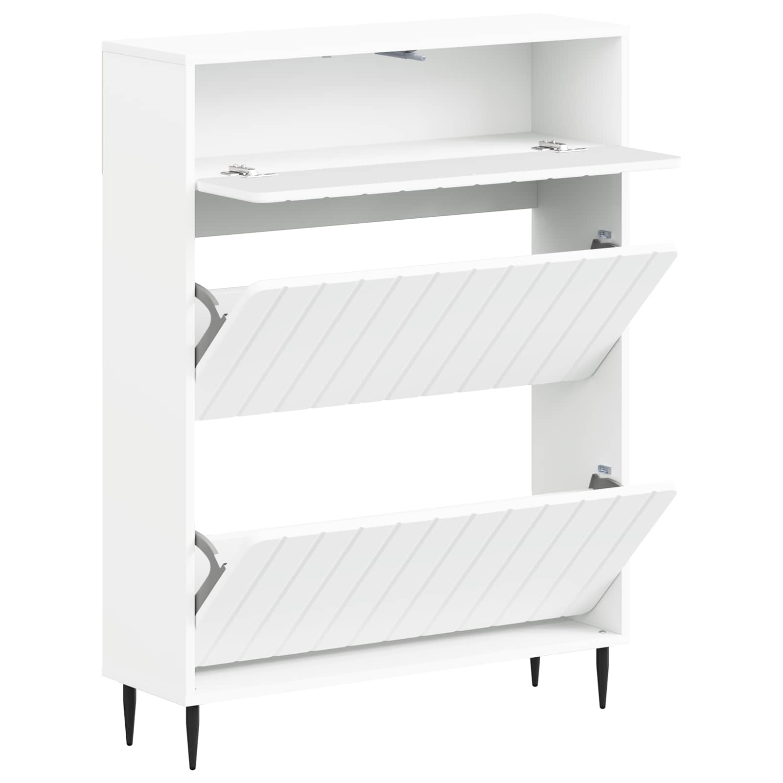 Ντουλάπα Παπουτσιών ZWOLLE 78 x 24 x 103 εκ. Επεξεργασμένο Ξύλο - Pakobazaar