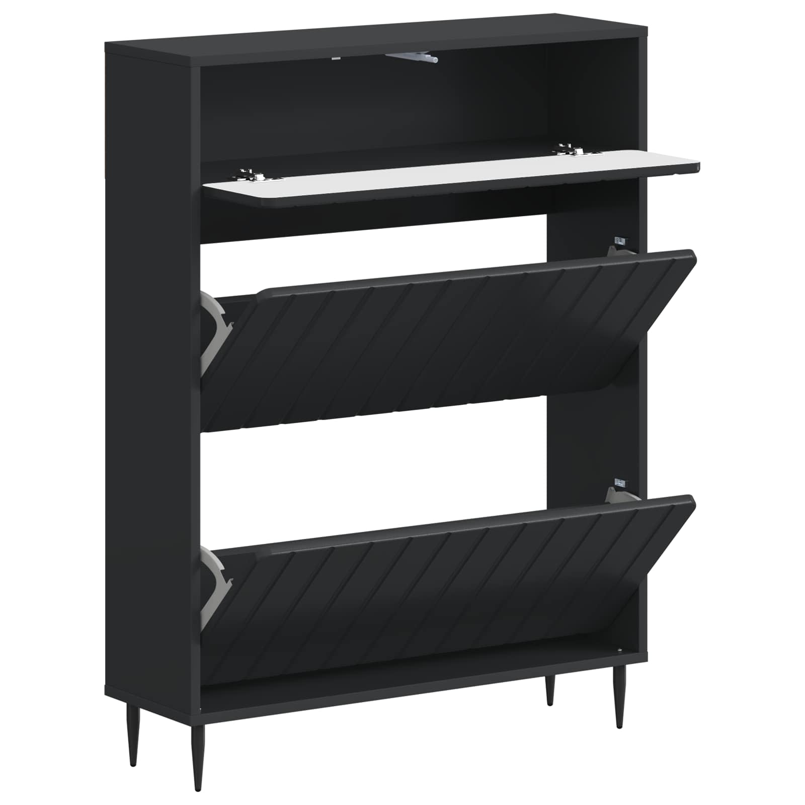 Ντουλάπα Παπουτσιών ZWOLLE 78 x 24 x 103 εκ. Επεξεργασμένο Ξύλο - Pakobazaar