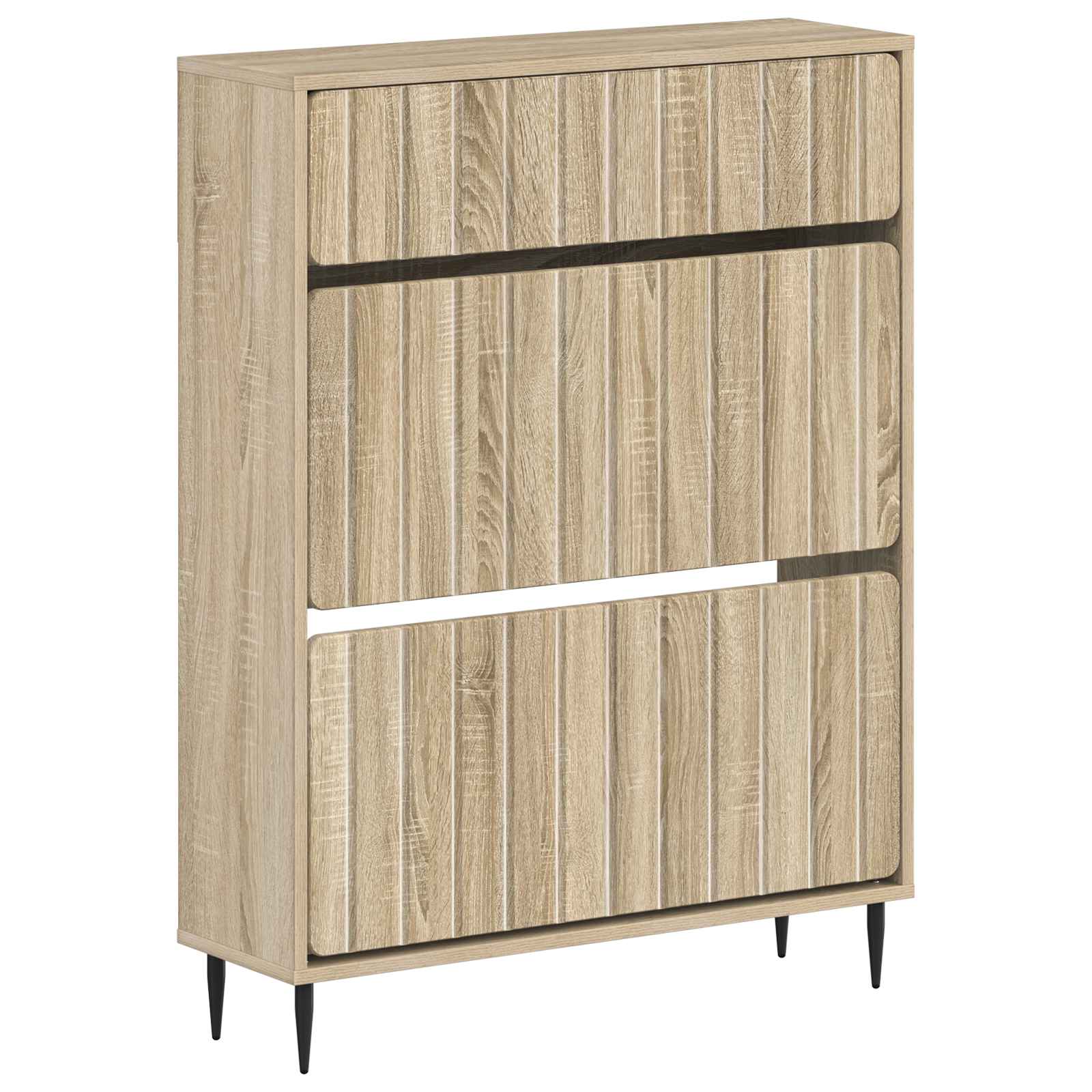 Ντουλάπα Παπουτσιών ZWOLLE 78 x 24 x 103 εκ. Επεξεργασμένο Ξύλο - Pakobazaar