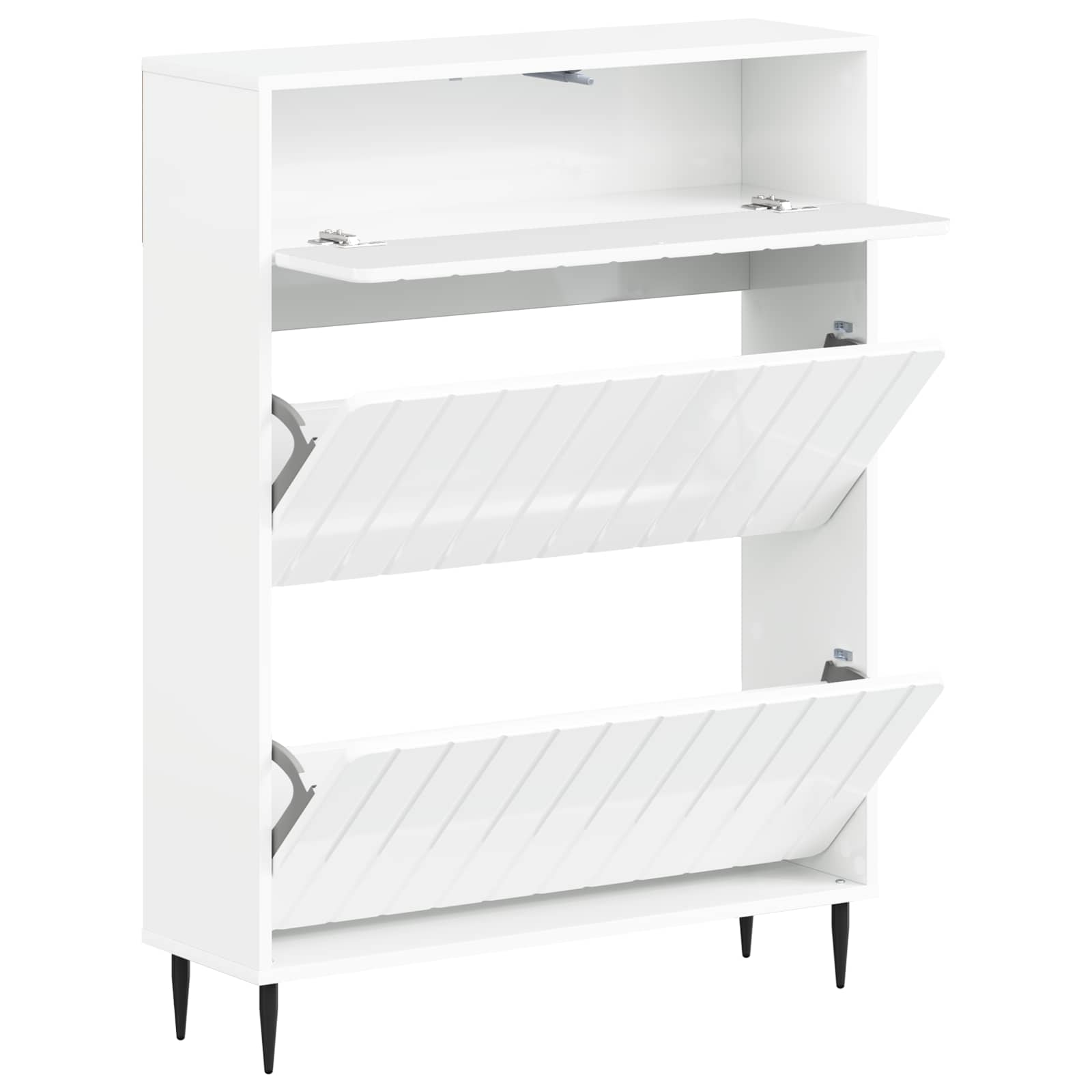 Ντουλάπα Παπουτσιών ZWOLLE 78 x 24 x 103 εκ. Επεξεργασμένο Ξύλο - Pakobazaar