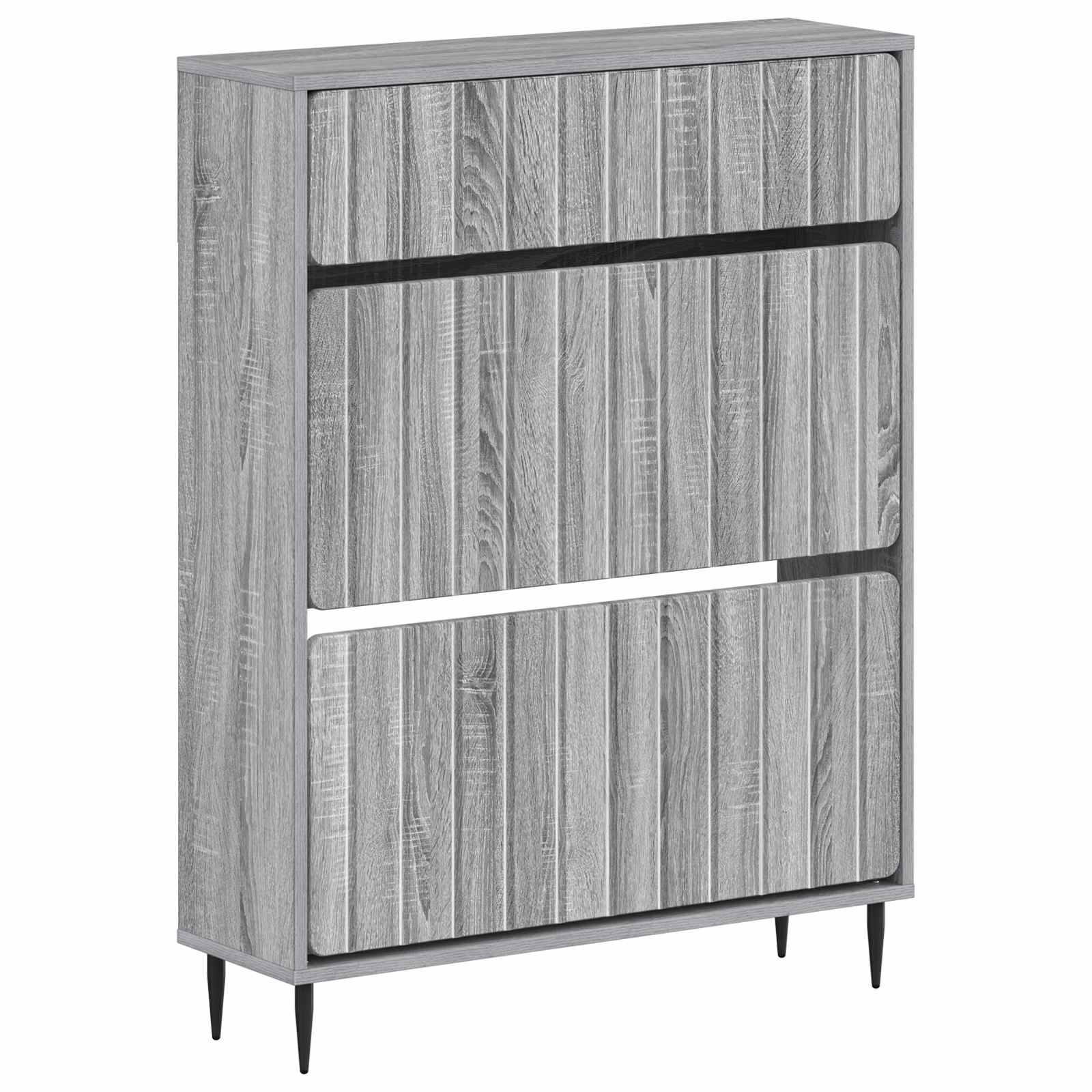 Ντουλάπα Παπουτσιών ZWOLLE 78 x 24 x 103 εκ. Επεξεργασμένο Ξύλο - Pakobazaar