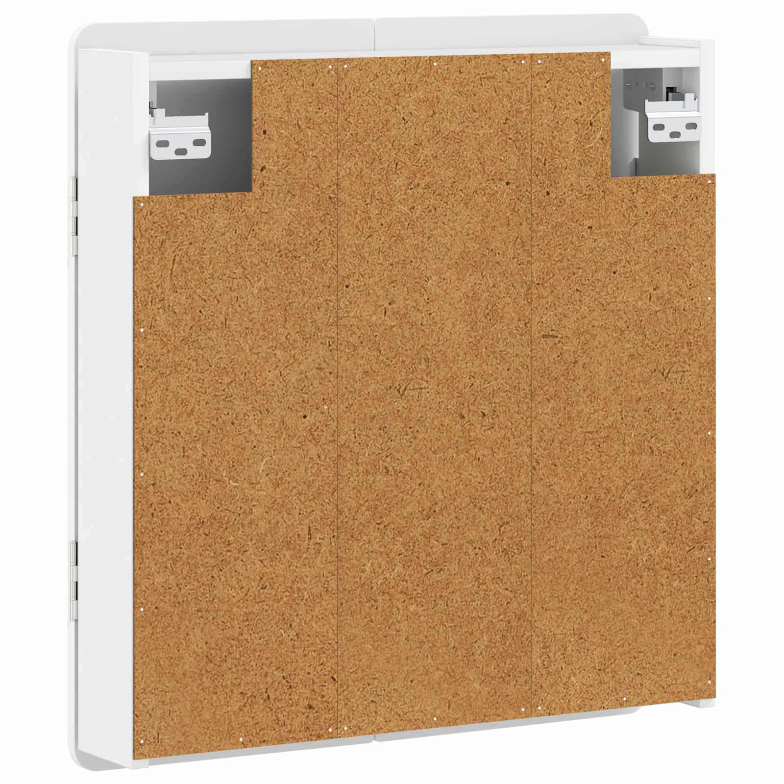 Ντουλάπα Πινάκων Βελών ZWOLLE Λευκό 52,5 x 10,5 x 57,5 εκ - Pakobazaar