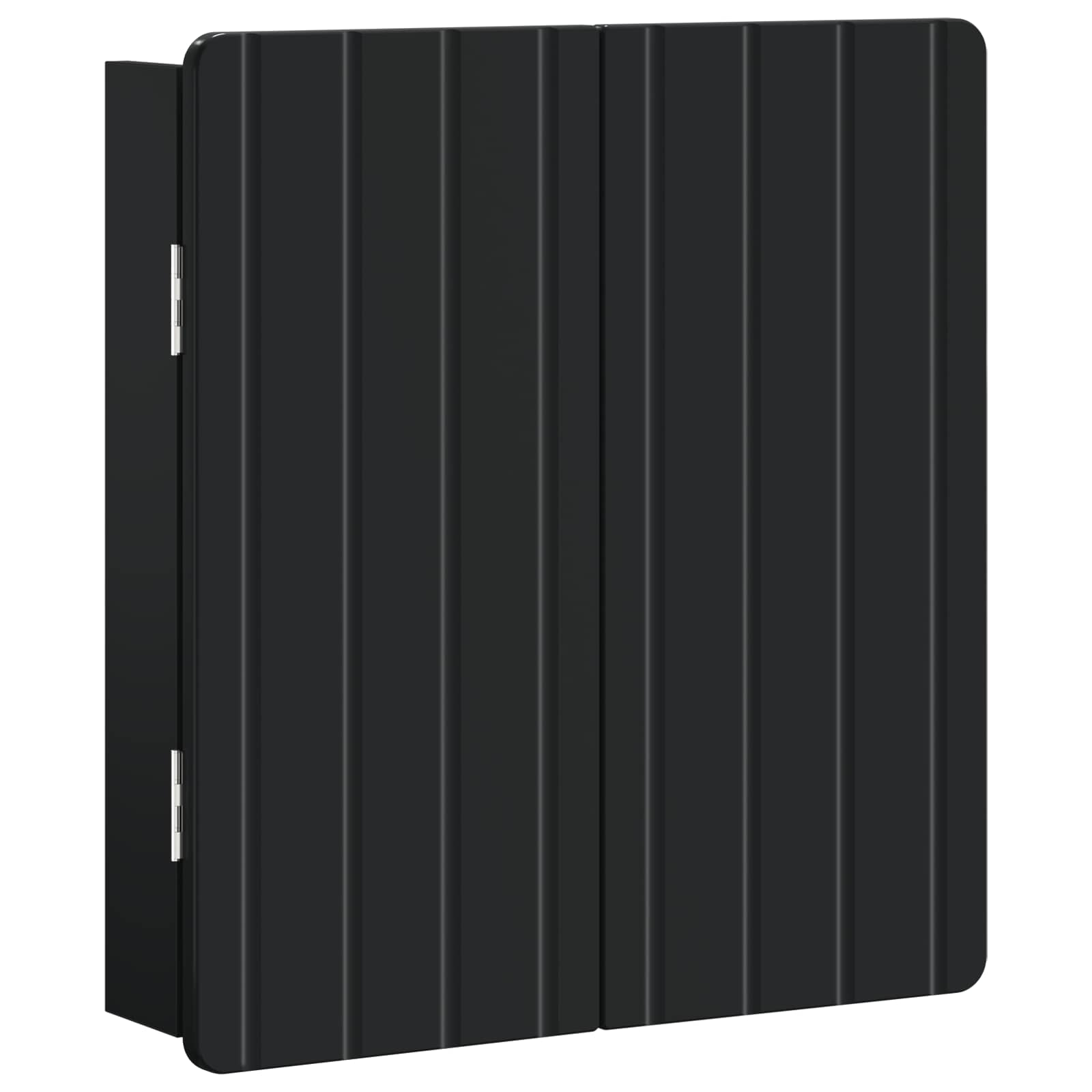 Ντουλάπα Πινάκων Βελών ZWOLLE Μαύρο 52,5 x 10,5 x 57,5 εκ - Pakobazaar