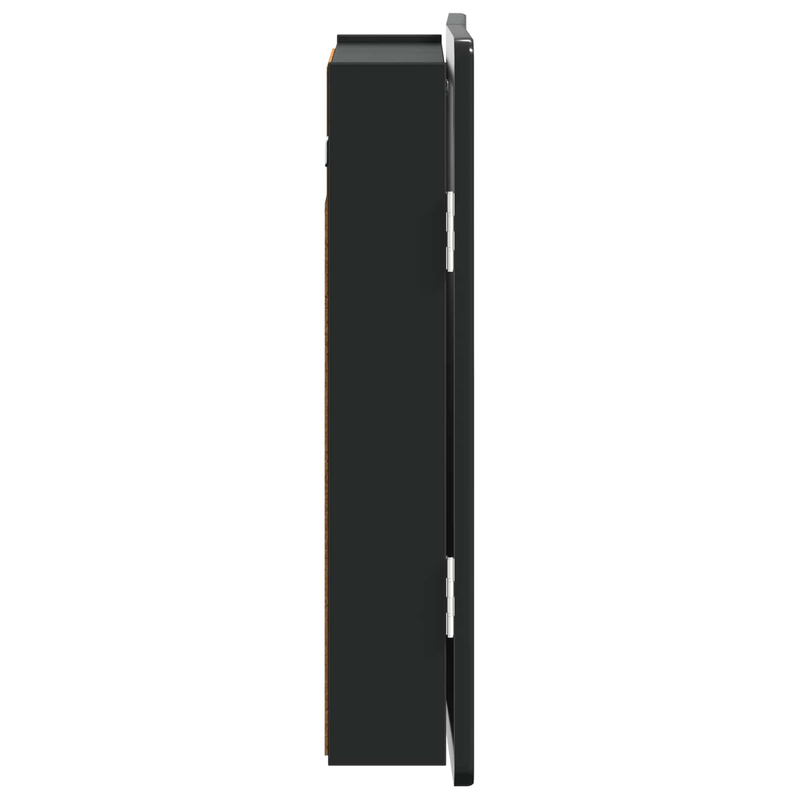 Ντουλάπα Πινάκων Βελών ZWOLLE Μαύρο 52,5 x 10,5 x 57,5 εκ - Pakobazaar