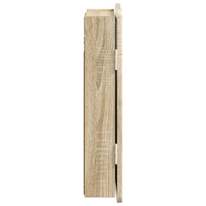 Ντουλάπα Πινάκων Βελών ZWOLLE Sonoma Δρυς 52,5 x 10,5 x 57,5 εκ - Pakobazaar