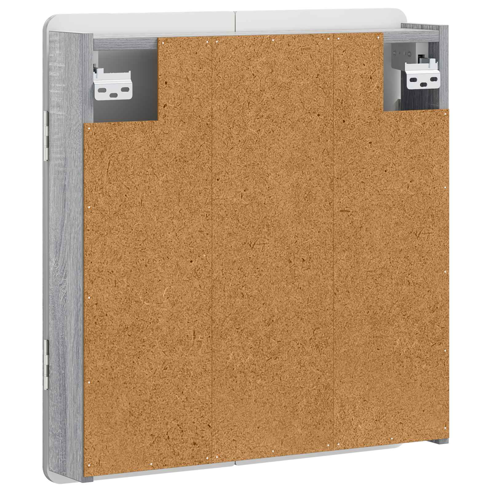 Ντουλάπα Πινάκων Βελών ZWOLLE Γκρι Sonoma 52,5 x 10,5 x 57,5 εκ - Pakobazaar